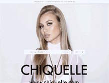 Tablet Screenshot of chiquelle.com